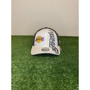 Retro adidas Los Angeles Laker 2010 NBA Final Locker Room OSFA fitted hat NWT